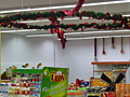 Dekoracja świąteczna sklepu - Supersam, Jastrzębie Zdrój